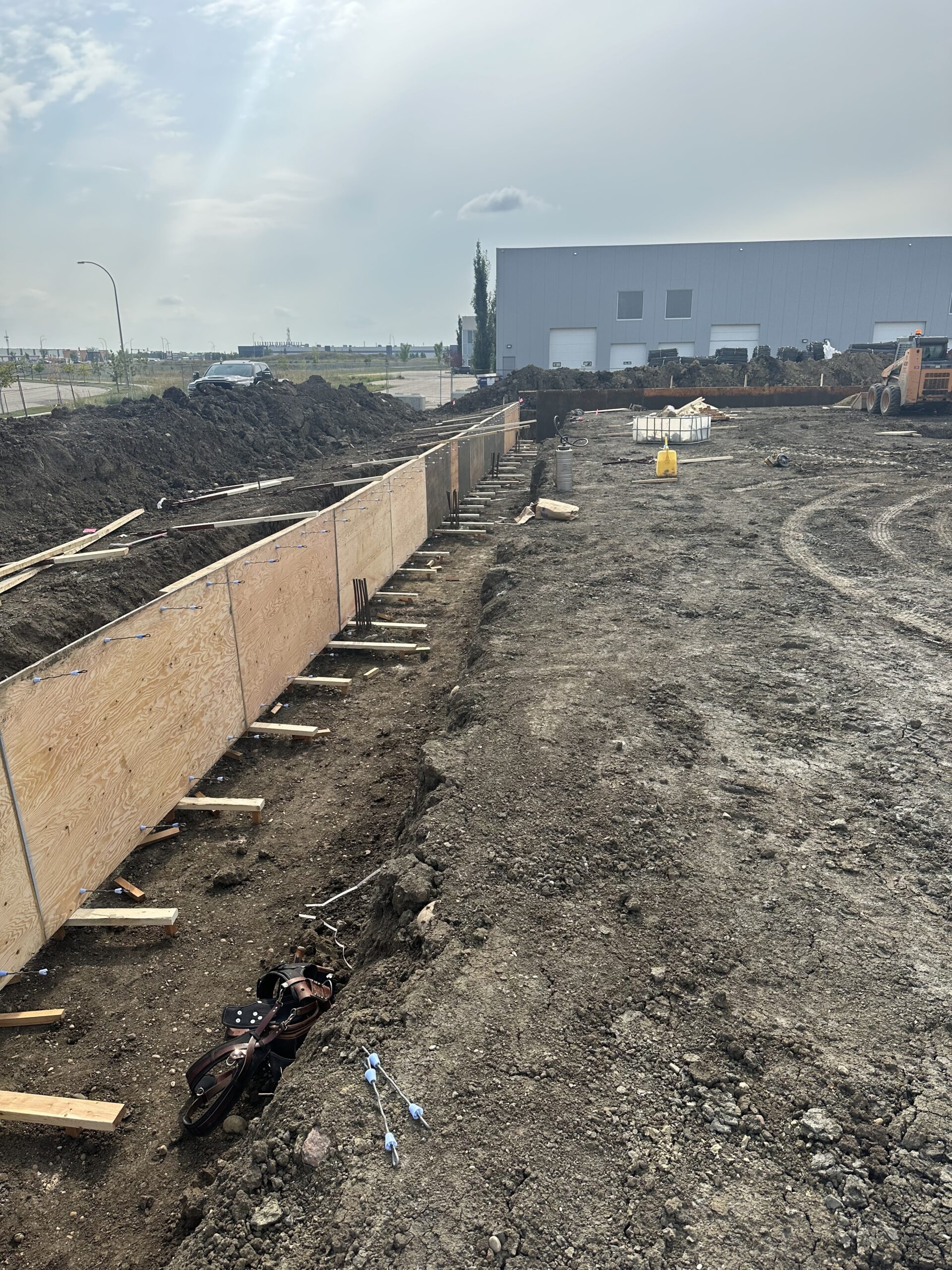 grade beam construction