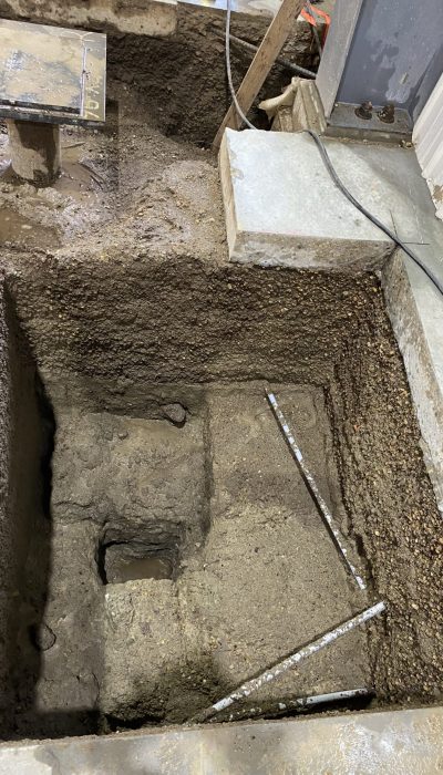 detail excavation