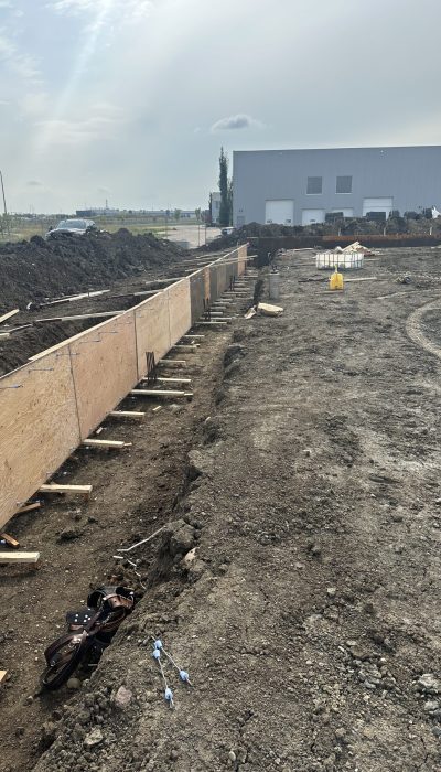 grade beam construction